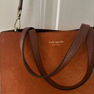Kate Spade Tan and Brown Shoulder Bag